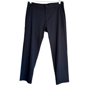 Rhone Mens Commuter 4-Way Stretch Performance Tech Pants Black Size 34x30